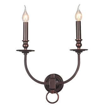 Бра CRYSTAL LUX SUERTE SUERTE BROWN AP2 120Вт E14