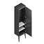 Пенал подвесной KERAMA MARAZZI Pompei PO.N.150.BLK 33х43х180см чёрный глянцевый