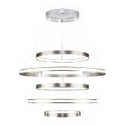 Светильник подвесной Eurosvet Olympia 90179/5 сатин-никель 145Вт LED