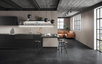 Неполированный керамогранит Atlas Concord Италия Boost AMH7 Tarmac 60х60см 1,08кв.м.