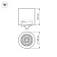 Светильник точечный накладной Arlight SP-Focus 021066 30Вт LED