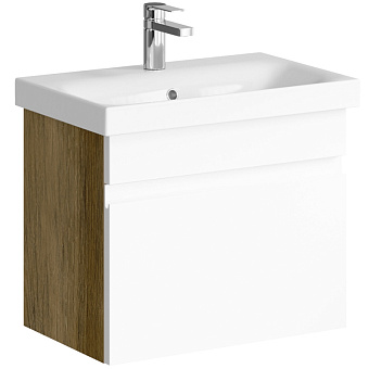 Тумба с раковиной AQWELLA Smart SRT0106DB 38х60х51см