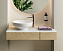 Столешница VITRA Origin 65725 Стекло 48х120,5см белый