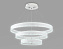 Люстра подвесная Ambrella ACRYLICA Original FA6181 245Вт 3 лампочек LED