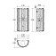 Светильник настенный Maytoni Facet MOD094WL-01G 60Вт E14