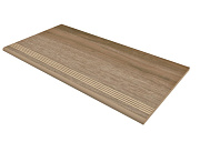 Плитка для ступеней ESTIMA Modern Wood MWs03/NR_R9/30,6x60,9x8N/GW бежевый 60,9х30,6см 1,488кв.м. матовая