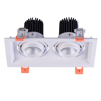 Светильник точечный встраиваемый De Markt Круз 637016202 14Вт LED