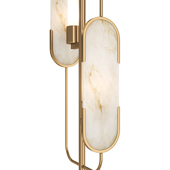 Торшер Maytoni Marmo MOD099FL-02G 80Вт G9 2 плафонов