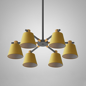 Люстра потолочная ImperiumLOFT Naturaay 177989-26 360Вт 6 лампочек E27