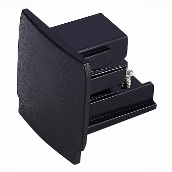 Заглушка шинопровода ST Luce ST030.409.11 чёрный для трёхфазного трека