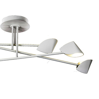 Люстра потолочная Mantra CAPUCCINA 7572 45Вт 6 лампочек LED