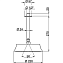 Верхний душ Cisal Shower DS01328024 золото