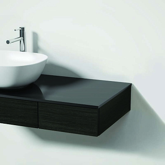 Столешница VITRA Origin 65726 Стекло 48х120,5см чёрный