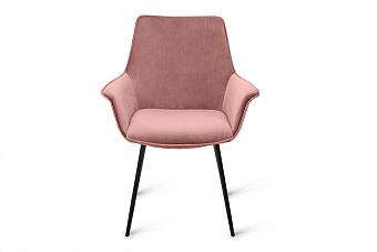 Кухонный стул AERO 65х44х85см велюр/сталь Rosa