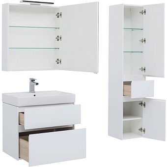 Мебель для ванной AQUANET Бруклин 207804 белый