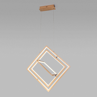 Светильник подвесной Eurosvet MAYA 90224/3 матовое золото 50Вт LED