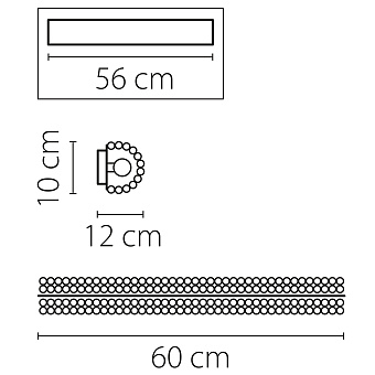 Бра Lightstar Monile 704652 40Вт E14