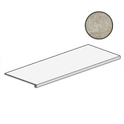 Плитка для ступеней Atlas Concord Италия Aix A0SX Cendre Scalino 37,5х150см 0,563кв.м. неполированная