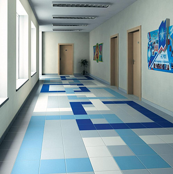 Матовый керамогранит KERAMA MARAZZI Гармония SG924200N голубой 30х30см 1,44кв.м.