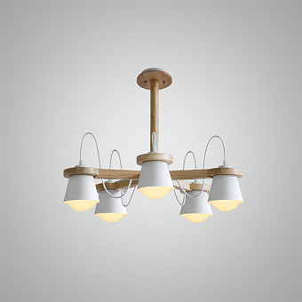 Люстра потолочная ImperiumLOFT Natura 178086-26 300Вт 5 лампочек E27