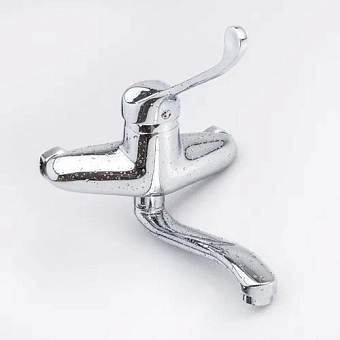 Смеситель для кухни Maxonor MN4654 поворотный излив хром