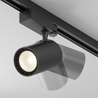 Трековый светильник Maytoni Vuoro TR029-3-20W3K-M-B 20Вт LED чёрный для трёхфазного трека