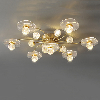 Люстра потолочная ImperiumLOFT Fredrika 223692-23 80Вт 13 лампочек LED