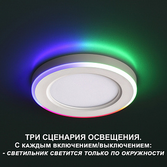 Светильник точечный встраиваемый Novotech SPOT 359010 SPAN 16Вт LED