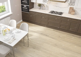 Виниловый ламинат Alpine Floor Дуб Капучино ЕСО 7-12 1524х180х8мм 43 класс 2,2кв.м