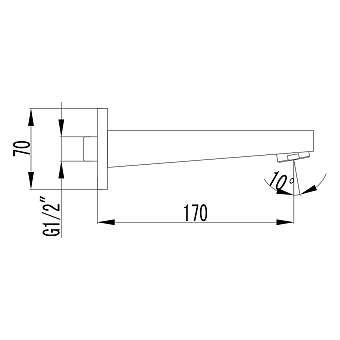 Излив LEMARK LM4381C