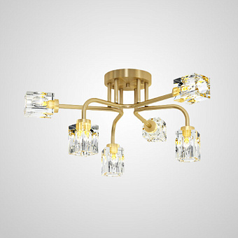 Люстра потолочная ImperiumLOFT Michal 205613-23 240Вт 6 лампочек G9