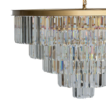 Люстра подвесная Loft It Prism Clear 10019/800C 600Вт 15 лампочек E14