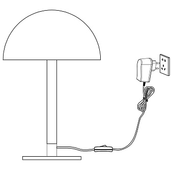 Настольная лампа Maytoni Ray Z012TL-L8B3K 8Вт LED
