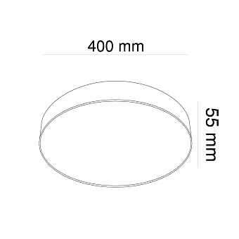 Светильник потолочный Maytoni Zon C032CL-L48W4K 47,9Вт LED