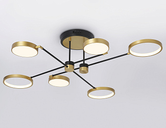 Люстра потолочная Ambrella COMFORT LineTech FL5157 84Вт 6 лампочек LED