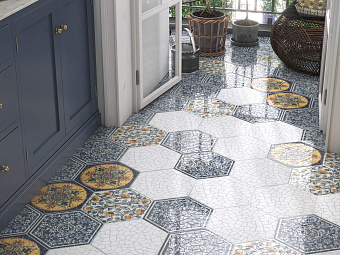 Декор KERAMA MARAZZI Парк Гуэля HGD\A383\SG2700L лаппатированный 29х33,4см 0,509кв.м.