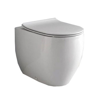 Унитаз приставной Kerasan Flo 311801 без сиденья