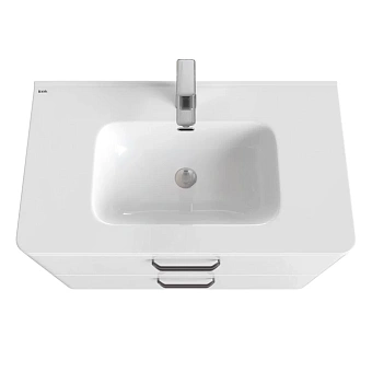 Тумба с раковиной IDDIS Brick BRI80W0i95K 47х80х50см