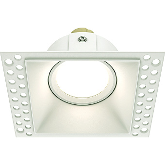 Светильник точечный встраиваемый Maytoni Dot DL042-01-SQ-W 50Вт GU10