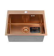 Мойка кухонная MELANA ProfLine D5343HC 53х43см бронза