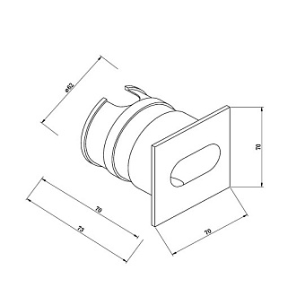 Светильник архитектурный Maytoni Via Urbana O022-L3W 3Вт IP54 LED белый
