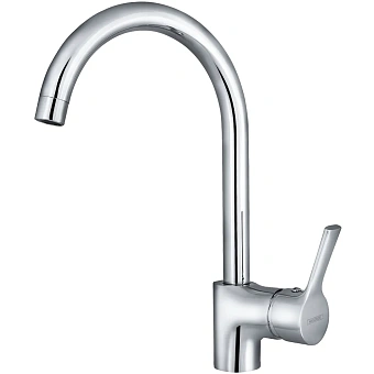 Смеситель для кухни Maxonor MN4078 поворотный излив хром
