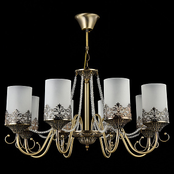 Люстра подвесная Freya Sherborne FR2563-PL-08-BZ 60Вт 8 лампочек E14