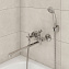 Смеситель для ванны MILARDO Duplex DUPSBL2M10 хром глянец