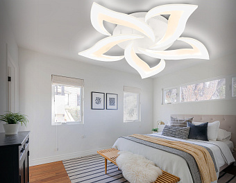 Люстра потолочная Ambrella ACRYLICA Original FA4471 56Вт 5 лампочек LED