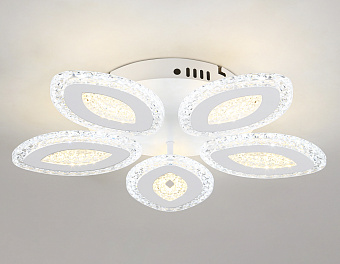 Люстра потолочная Ambrella ACRYLICA Original FA4015 76Вт 5 лампочек LED