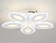 Люстра потолочная Ambrella ACRYLICA Original FA4015 76Вт 5 лампочек LED