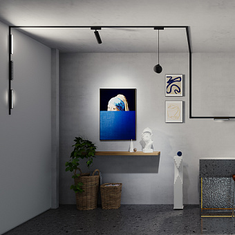 Трековый светильник Novotech SHINO 359088 SMAL 12Вт LED матовый для низковольтного трека