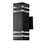 Светильник фасадный Arte Lamp HADAR A4421AL-2BK 20Вт IP44 E27 чёрный