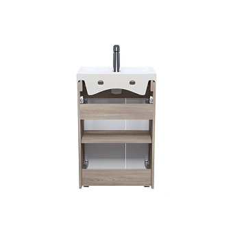 Тумба с раковиной IDDIS Zodiac ZOD5ADFi95K 34х49,4х87см